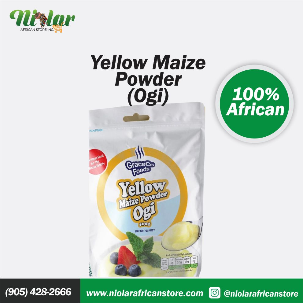 Yellow Maize Powder (Yellow Pap) Ogi