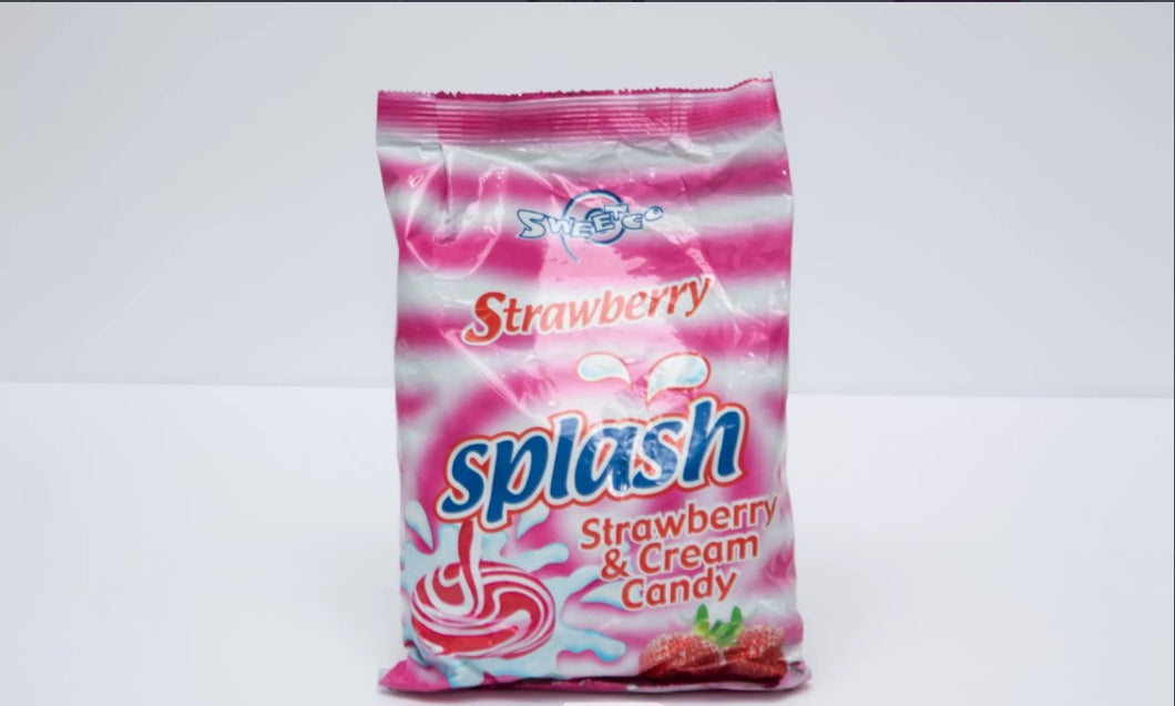 Strawberry Splash & cream candy